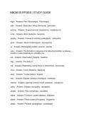 NBCMI SUFFIXES &vert; STUDY GUIDE
