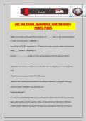 pci isa Exam Questions and Answers 100&percnt; PASS