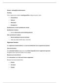 Samenvatting hHeron-reeks  -   Biologie voor analisten hoofdstuk 5 en 6  -  Biologie deel 2