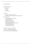 Samenvatting Heron-reeks  -   Biologie voor analisten hoofdstuk 5 en 6  -  Biologie deel 1