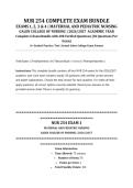NUR 254 COMPLETE EXAM BUNDLE 2026&sol;2027 &vert; Exams 1&comma; 2&comma; 3 & 4 Maternal and Pediatric Nursing &vert; Galen College of Nursing &vert; 200 Verified Questions &lpar;50 Per Exam&rpar; &vert; Actual Galen Exam Format &vert; A&plus; Graded Practice Test &vert; Pass Guaranteed