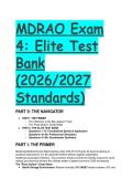 Elite MDRAO Exam Test Bank &lpar;2026&sol;2027 Standards&rpar; &vert; CSA Z314&colon;23 Q&A&comma; Distractor & Mentor Analysis
