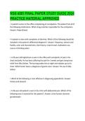 NSG 6001 FINAL PAPER STUDY GUIDE 2026 PRACTICE MATERIAL APPROVED