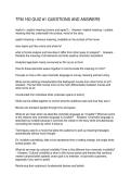 TFM 160 QUIZ -1 QUESTIONS AND ANSWERS