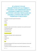 PCA INSCECT EXAM  2026&sol;2027 WITH ACTUAL CORRECT  QUESTIONS AND VERIFIED DETAILED  ANSWERS &vert;CURRENTLY TESTING  QUESTIONS AND SOLUTIONS&vert;ALREADY  GRADED A&plus;&vert;NEWEST &vert;BRAND NEW  VERSION&vert;JUST RELEASED&excl;&excl; 