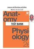Anatomy and Physiology 2nd Edition by Betts et al&period; Ch 1&ndash;28 Study Guide