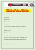 NBDHE Board Review - JB2026 Exam Questions and Answers 100&percnt; PASS