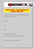 Network Admin&period; I Exam Questions and Answers 100&percnt; PASS