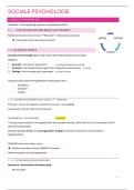Theoretische vakken module 3 orthopedagogie - BMK- doelgroepen 1- sociale psychologie