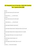 LSU Geography Exam &num;2 Namikas&comma; GEOG 2051 Namikas Test 2 Updated New&vert;2026