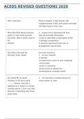 ACEDS NEWEST UPDATED EXAM 2026 COMPLETE