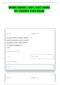 PC 832 PRACTICE QUIZ T OR F QUESTIONS AND CORRECT ANSWERS