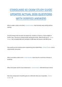 STARGUARD 6E EXAM STUDY GUIDE  UPDATED ACTUAL 2026 QUESTIONS  WITH VERIFIED ANSWERS