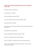 COSC 325 Houston &lpar;Mechanical&rpar; EXAM Questions And Answers 2026&period; 