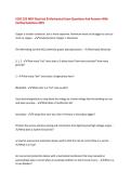 COSC 325 MEP Electrical & Mechanical Exam Questions And Answers&period; Exam Questions and Correct Answers With 100&percnt; Correct Answers &vert; Latest 2025&sol;2026 &vert; 