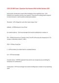 COSC 325 EXAM Questions And Answers With Verified Solutions 2026&period; Exam Questions and Correct Answers With 100&percnt; Correct Answers &vert; Latest 2026 &vert; 
