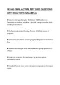 NR 566 FINAL ACTUAL TEST 2026 QUESTIONS WITH SOLUTIONS GRADED A&plus;