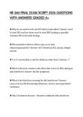 NR 566 FINAL EXAM SCRIPT 2026 QUESTIONS WITH ANSWERS GRADED A&plus;