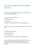 NCM 118 EXAM QUESTIONS WITH COMPLETE SOLUTIONS&period;