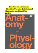 Test Bank Anatomy Physiology OpenStax 2nd Edition Betts All 28 Chapters Answers Rationales A&plus;