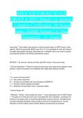 APEX NIH STROKE SCALE GROUP A 2025 &vert; Patient 1-6 Answers &vert; Complete Certification &vert; 90 Scored Items &vert; NIHSS Version 2&period;0 &vert; Pass Guaranteed - A&plus; Graded
