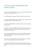 NCM 107 LEC FINAL EXAM QUESTIONS WITH CORRECT ANSWERS&period;