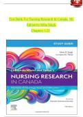 TEST BANK For Nursing Research In Canada&comma; 5th Edition &lpar;Mina Singh&comma;2026&rpar;&comma; Chapters 1 - 21&comma; All Chapters&comma; Passing Score Guaranteed&period;pdf