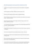 DECA ICDC Exam Questions And Answers With Verified Solutions 2026&period; All Exam Questions and Correct Answers &vert; Graded A&plus; &vert; 2026 Update&vert;
