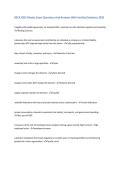 DECA ICDC Master Exam Questions And Answers With Verified Solutions 2026&period; All Exam Questions and Correct Answers &vert; Graded A&plus; &vert; 2026 Update&vert;