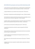 DECA MTDM ICDC Exam Questions And Answers With Verified Solutions 2026&period; All Exam Questions and Correct Answers &vert; Graded A&plus; &vert; 2026 Update&vert;