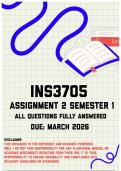 INS3705 Assignment 2 Semester 1 Memo &vert; Due March 2026