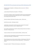 DECA 2025 ICDC ENT terms Questions And Answers With Verified Solutions 2026&period; All Exam Questions and Correct Answers &vert; Graded A&plus; &vert; 2026 Update&vert;