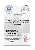 LCP4804 Assignment 2 &lpar;COMPLETE ANSWERS&rpar; Semester 1 2026 - DUE 1 April 2026&semi; &semi;100&percnt; trusted &comma;comprehensive and complete reliable solution with clear explanation