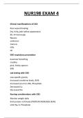 NUR198 EXAM 4 QUESTIONS AND ANSWERS 2026