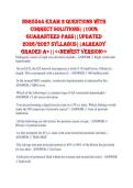 NSG5544 Exam 2 Questions with Correct Solutions&vert;&vert;100&percnt; Guaranteed Pass&vert;&vert;Updated 2026&sol;2027 Syllabus&vert;&vert;Already Graded A&plus;&vert;&vert;<<NEWEST VERSION>
