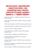 NSG 5544 Exam 1 Questions with Correct Solutions&vert;&vert;100&percnt; Guaranteed Pass&vert;&vert;Updated 2026&sol;2027 Syllabus&vert;&vert;Already Graded A&plus;&vert;&vert;<<NEWEST VERSION>>