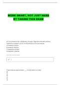 MMSC 407 EXAM 3 QUESTIONS AND CORRECT ANSWERS