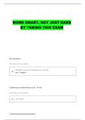 MMSC407 EXAM 3 QUESTIONS AND CORRECT ANSWERS