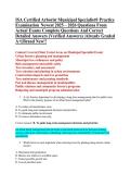 ISA Certified Arborist Municipal Specialist&reg; Practice  Examination Newest 2025 &ndash; 2026 Questions From  Actual Exams Complete Questions And Correct  Detailed Answers &lpar;Verified Answers&rpar; &vert;Already Graded  A&plus;&vert;&vert;Brand New&excl;&excl;