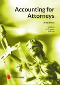Financial accounting for attorneys 
