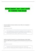 HRIR 3450 FINAL QUESTIONS AND CORRECT ANSWERS