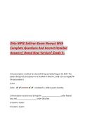 Ohio MPJE Sullivan Exam Newest With  Complete Questions And Correct Detailed  Answers&vert; Brand New Version&excl; Grade A&plus; 