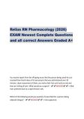 Relias RN Pharmacology &lpar;2026&rpar;  EXAM Newest Complete Questions  and all correct Answers Graded A&plus;