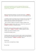 QLIK SENSE BUSINESS ANALYST CERTIFICATION EXAM &vert;  QUESTIONS AND ANSWERS &vert; VERIFIED ANSWERS GRADED A&plus; &vert;  LATEST EXAM UPDATE 