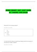 CMN 571 FINAL EXAM STUDY QUESTIONS AND CORRECT ANSWERS