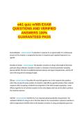 wk1 quiz nr565 EXAM QUESTIONS AND VERIFIED ANSWERS 100- GUARANTEED PASS&period;