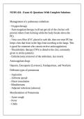 NURS 424 - Exam &num;1 Questions With Complete Solutions