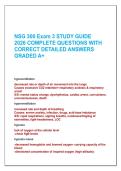NSG 300 Exam 4 STUDY GUIDE &lpar;2026 UPDATE&rpar; COMPLETE QUESTIONS  WITH CORRECT DETAILED ANSWERS  &vert;&vert; 100&percnt; GUARANTEED PASS&excl;&excl;&excl;