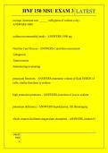 HNF 150 MSU EXAM 3 QUESTIONS AND ANSWERS 2026