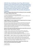 OSHA 30-Hour Certification Exam Prep &vert; 200&plus; Practice Questions with Verified Answers and Detailed Rationales &vert; Advanced Workplace Safety Standards&comma; OSHA Regulations Compliance&comma; Construction and General Industry Safety&comma; Risk Assessment and Hazard Control&comma; 